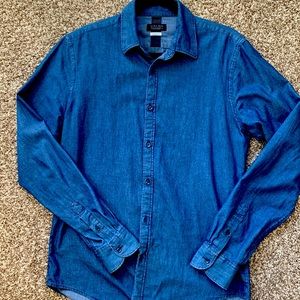 Zara denim super soft shirt M like new